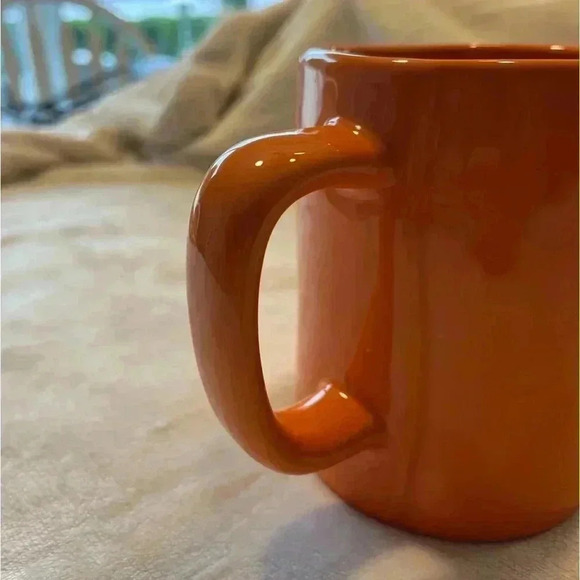 Rae Dunn Halloween 'More Boos Please' Orange Ceramic Coffee Mug - Fun Holiday - Picture 4 of 6